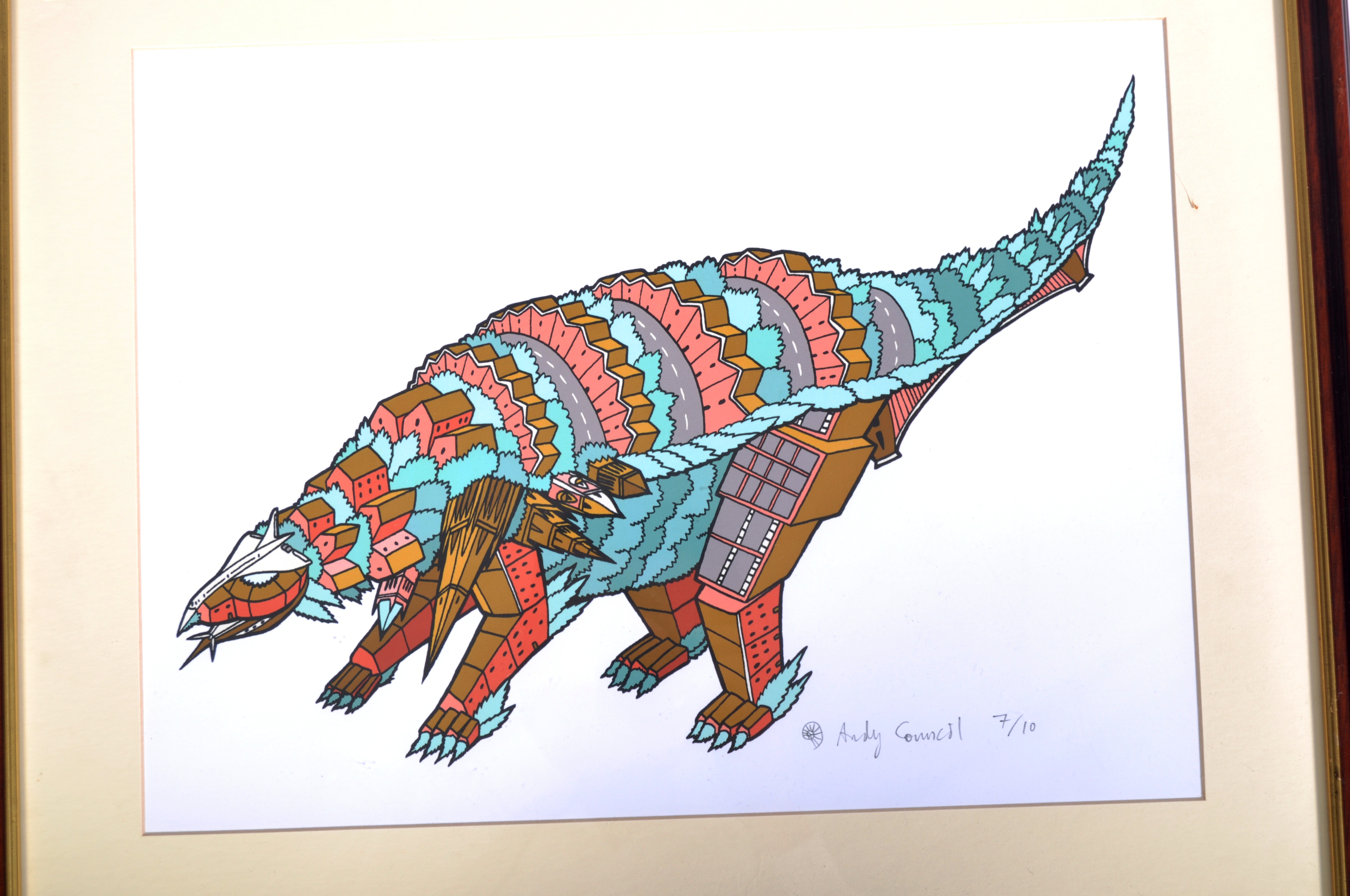 BRISTOL EDMONTONIA 2013 SIGNED LIMITED PRINT BY ANDY COUNCIL - Image 2 of 6