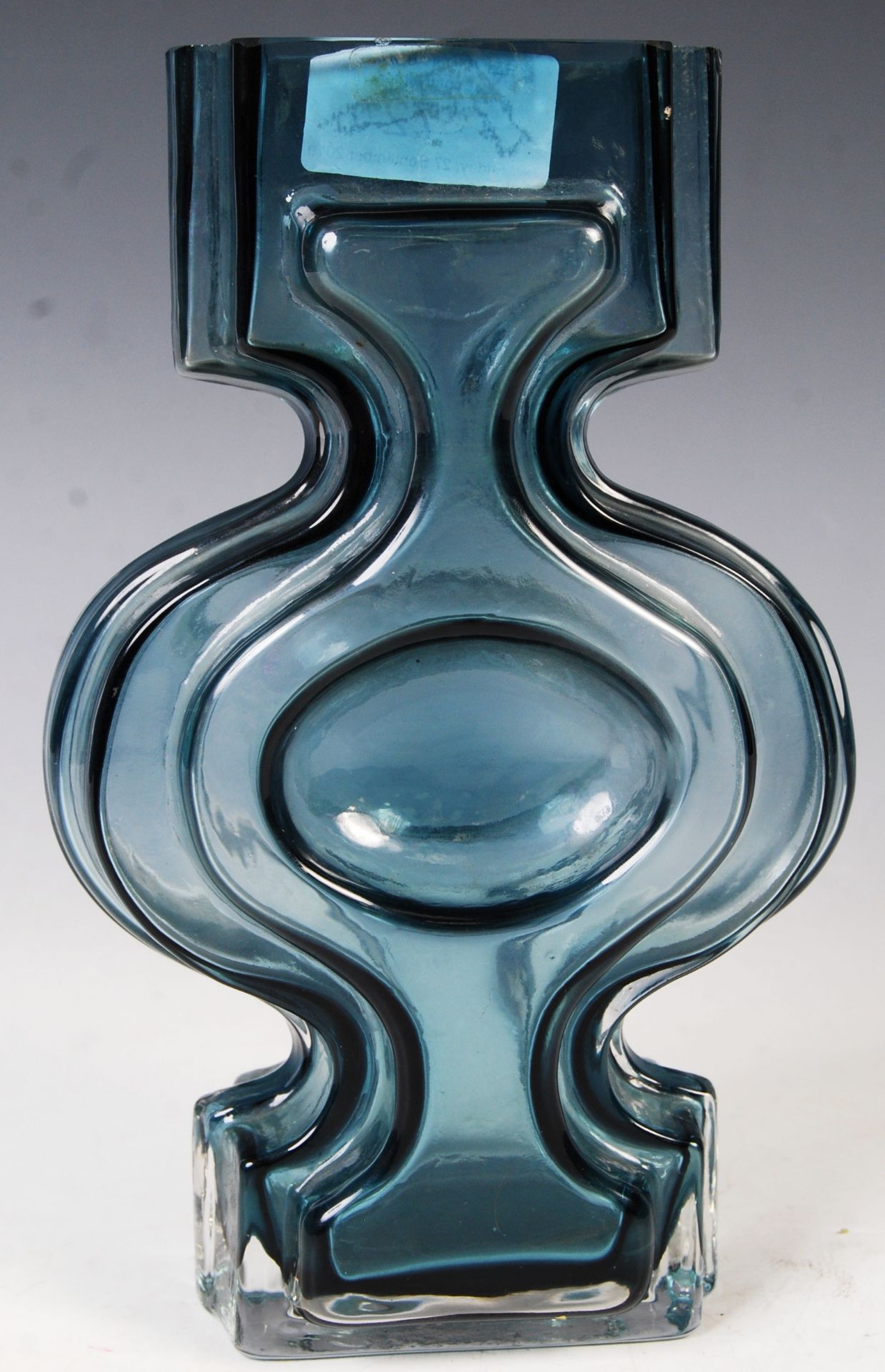 1960'S RIIHIMAKI EMMA STUDIO ART GLASS VASE BY HELENA TYNELL