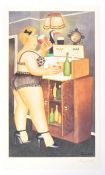 AFTER BERYL COOK SIGNED PRINT ENTITLED ' DRINKIES '