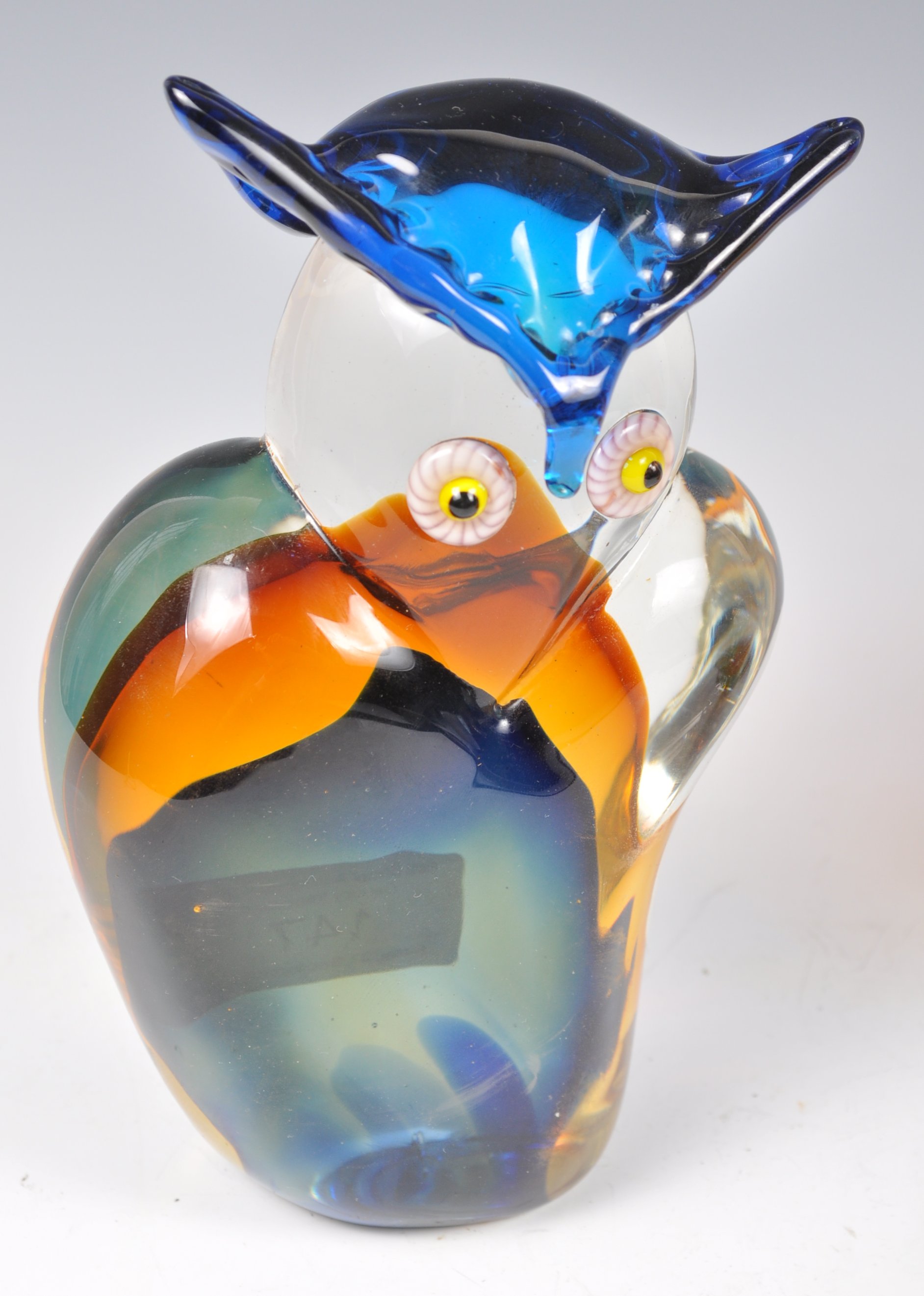 MURANO SOMMERSO ITALIAN STUDIO ART GLASS SCULPTURES - Image 2 of 5