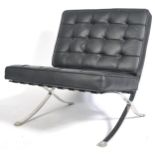 AFTER LUDWIG MIES VAN DER ROHE A CONTEMPORARY BARCELONA CHAIR