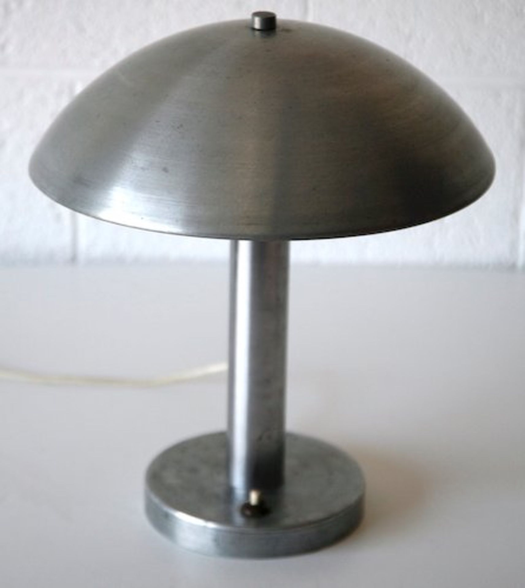 ORIGINAL 1930'S ART DECO TABLE DESK LAMP OF MUSHROOM FORM - Bild 2 aus 5