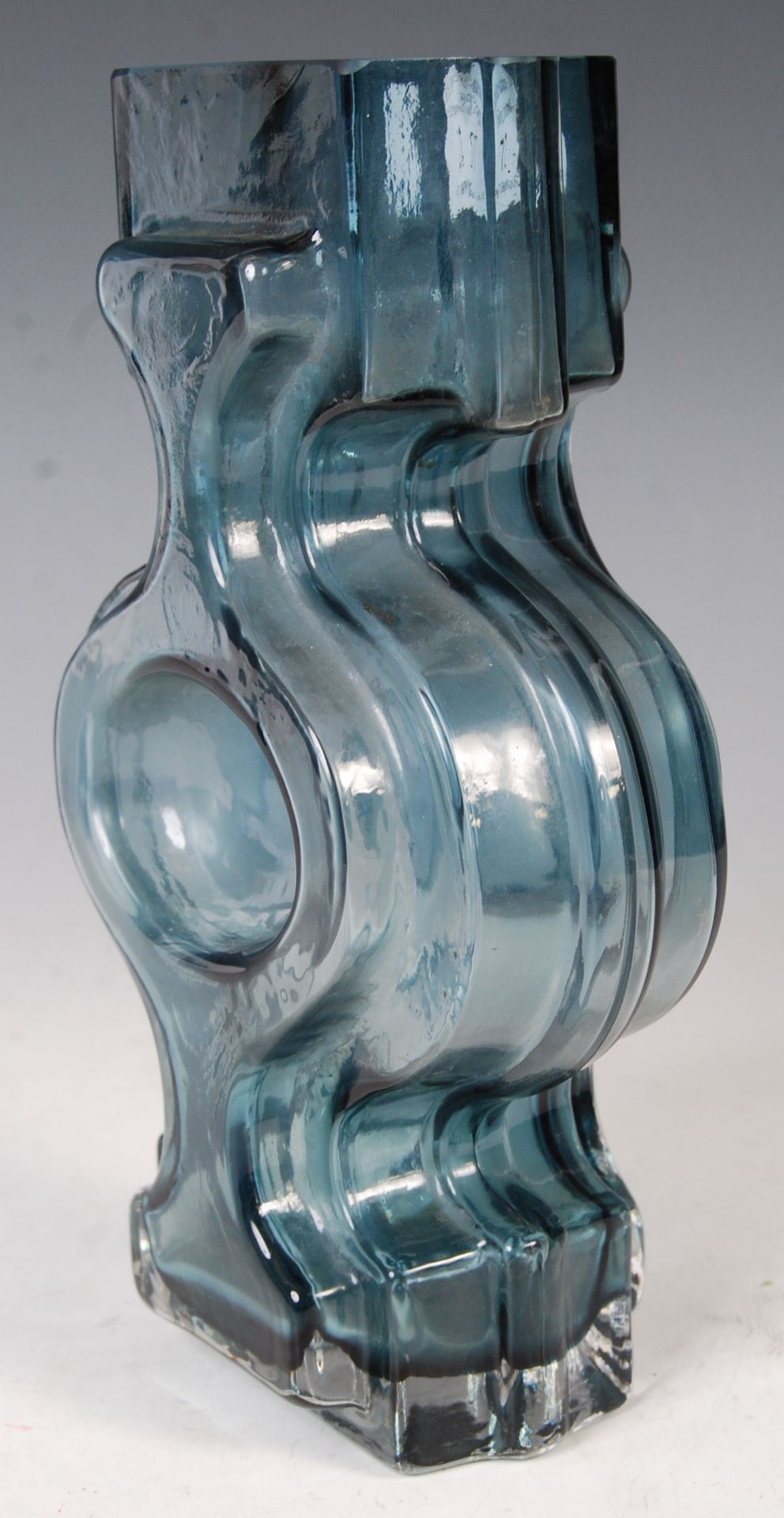 1960'S RIIHIMAKI EMMA STUDIO ART GLASS VASE BY HELENA TYNELL - Bild 3 aus 5