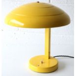 C.A.T. 1940'S BELGIAN RETRO VINTAGE U.F.O. DESK / TABLE LAMP