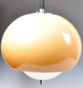 ORIGINAL 1960'S BURGOS RISE AND FALL LAMP BY HARVEY I GUZZINI