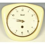 GARANT K112 MID 20TH CENTURY WIND UP CERAMIC WALL CLOCK