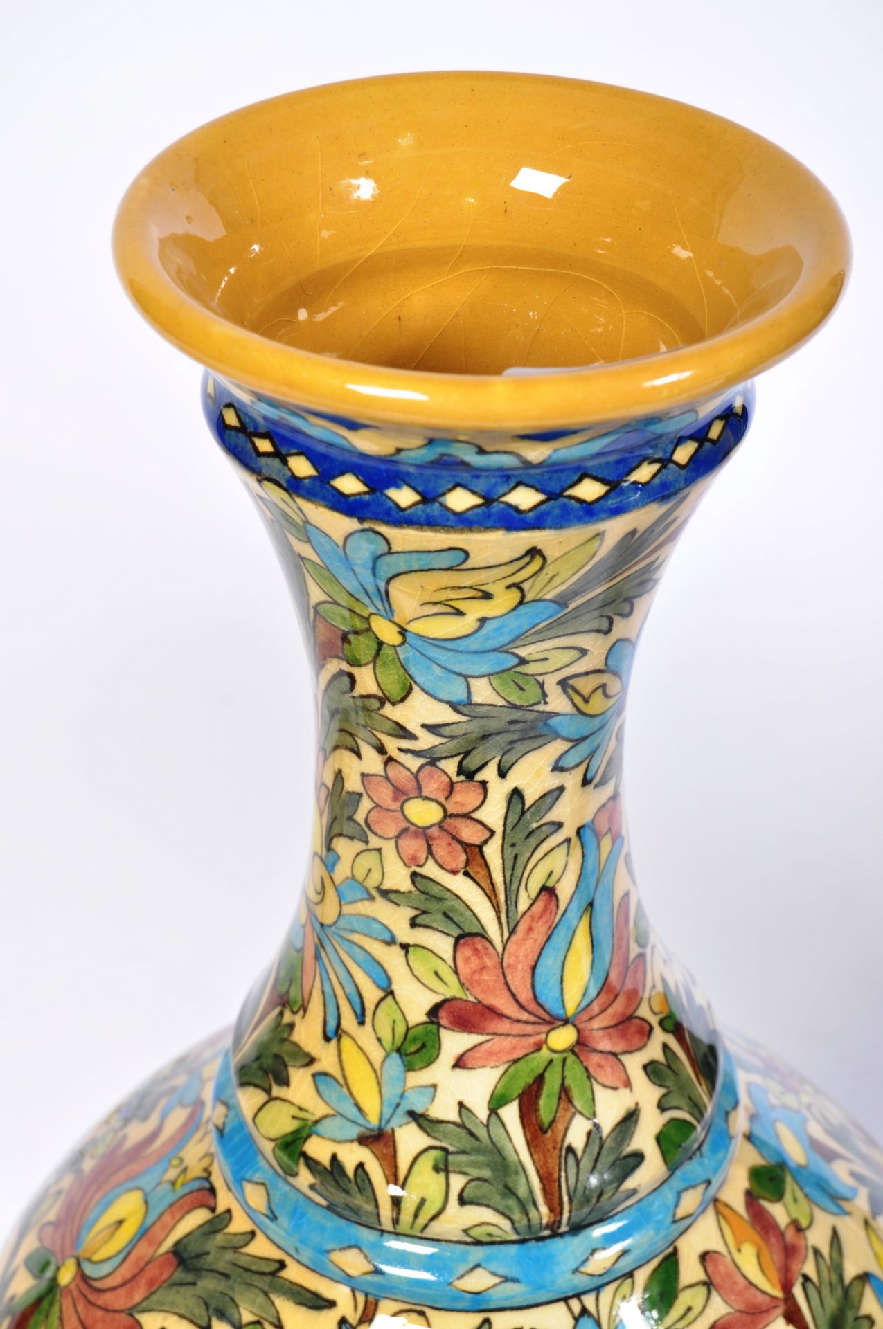 LARGE 20TH CENTURY PERSIAN IRANIAN FLOOR STANDING VASE - Bild 2 aus 5