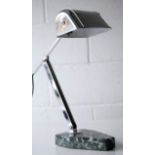 A RARE FRENCH 1930'S RETRO VINTAGE BANKERS / TABLE / DESK LAMP