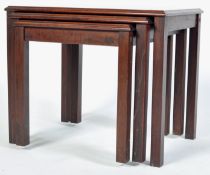 ORIGINAL TRIOH TEAK WOOD NESTING TABLES