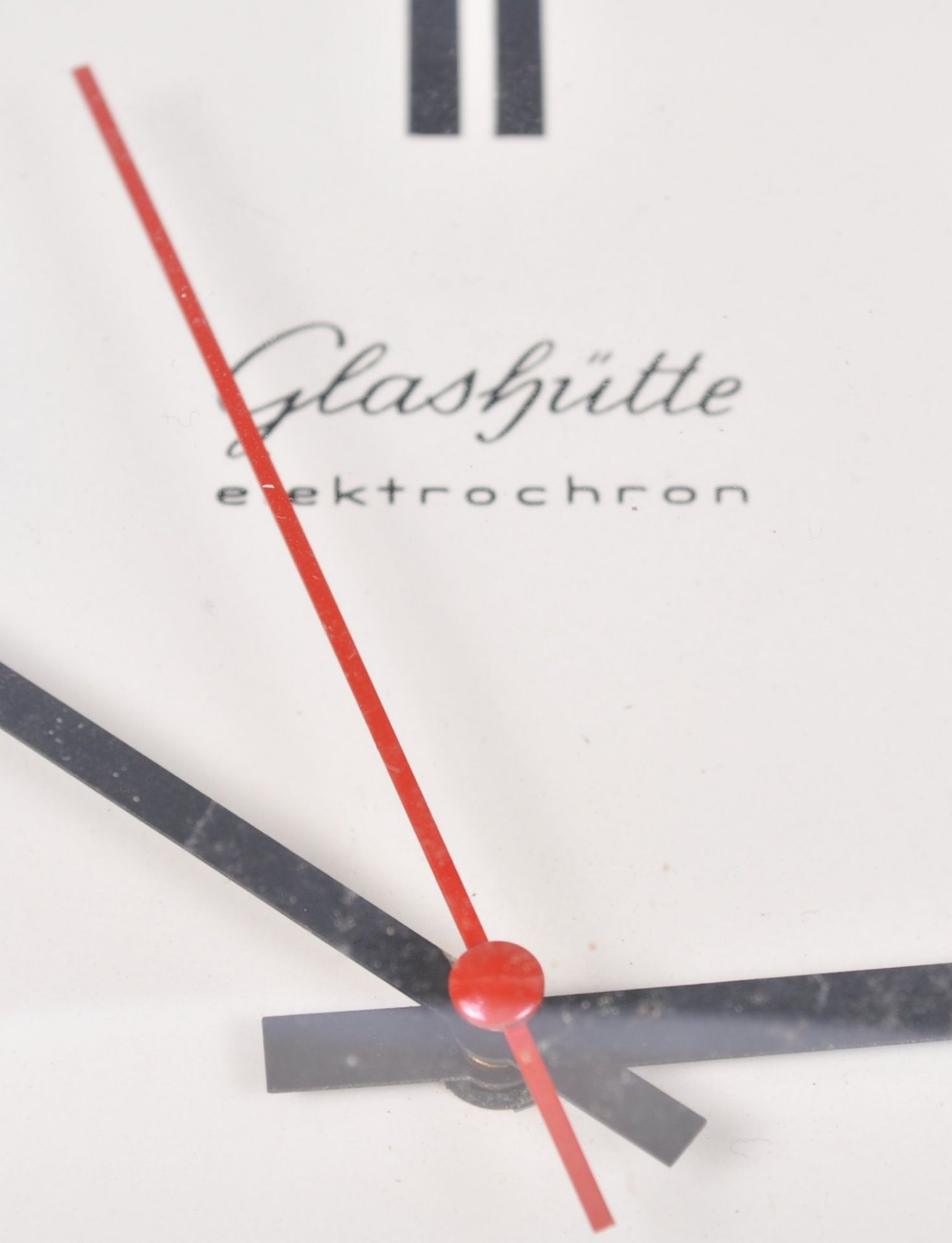 ORIGINAL 1960'S GLASHUTTE ELEKTROCHRON WALL CLOCK - Bild 3 aus 5