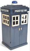 DR WHO DESIGNED POLICE PUBLIC CALL BOX SHELVED CABINET