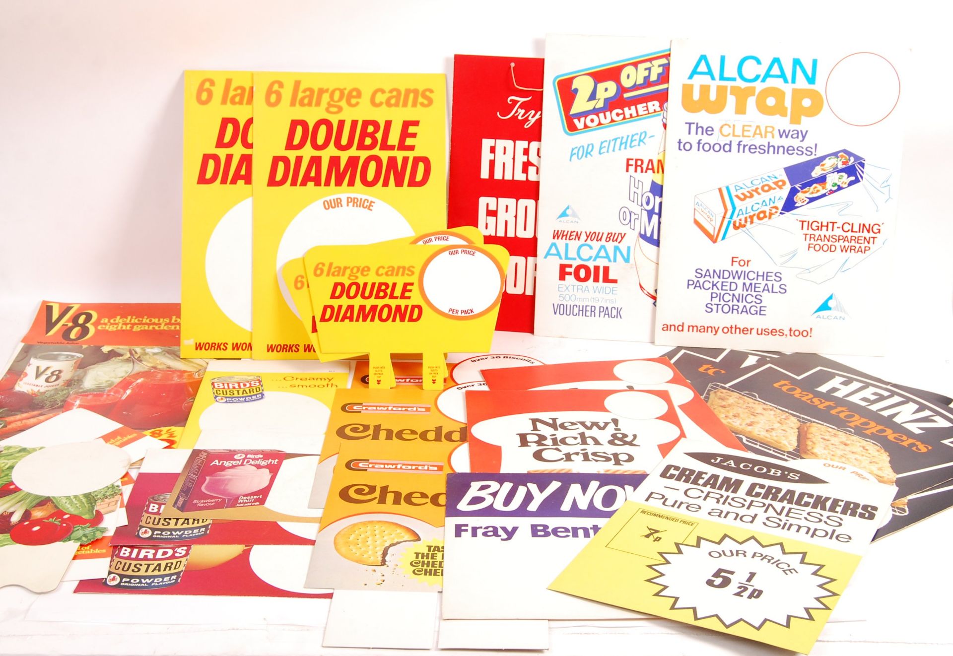 STUNNING 1970'S / 80'S RETRO PROMOTIONAL PRICE POINT ADVERTISING