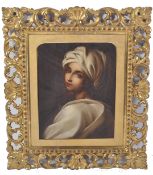 OIL ON CANVAS PAINTING OF BEATRICE CENCI AFTER GUIDO RENI