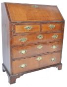 RARE 17TH CENTURY SMALL WALNUT QUEEN ANNE BUREAU