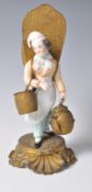 19TH CENTURY RUSSIAN GARDNER MANNER SPILL VASE FIGURINE