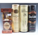 COLLECTION OF 4X BOXED BOTTLES OF SINGLE MALT SCOTCH WHISKY
