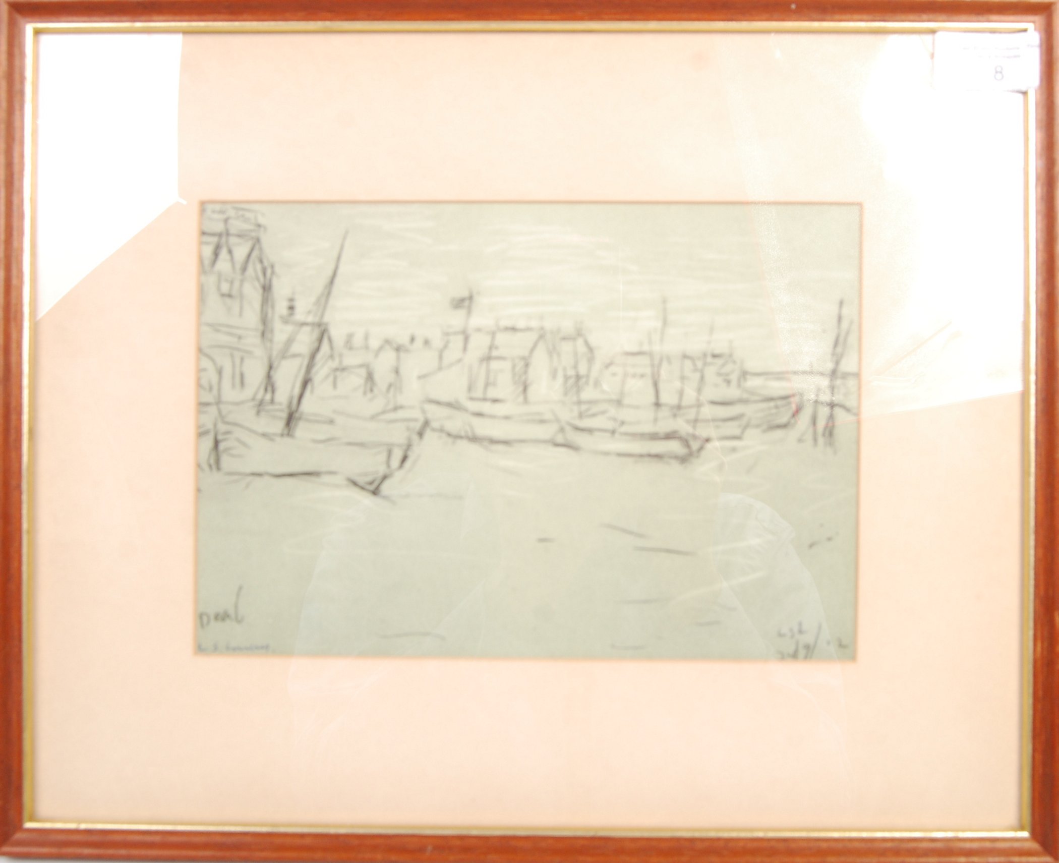 AFTER LAURENCE STEPHEN LOWRY RA (BRITISH 1887-1976) DEAL SIGNED PRINT - Image 2 of 4