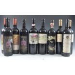 COLLECTION OF ASSORTED BOTTLES OF ITALIAN WINE