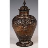 LATE 18TH CENTURY DUTCH SILVER TEA CADDY