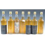 RARE COLLECTION OF 7X KMG BLEND GRANTS WHISKY