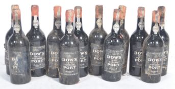 12X BOTTLES OF DOW'S VINTAGE PORT IN ORIGINAL CASE