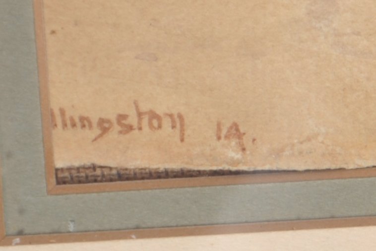 C.P.B.S. LILLINGSTON (fl.1871-1899) CORNISH WATERCOLOUR PAINTING OF COAST - Image 4 of 5