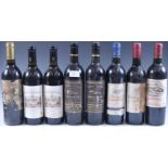 A COLLECTION OF 8X BOTTLES OF FRENCH RED WINE