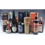 COLLECTION OF 12X BOTTLES OF ASSORTED ALCOHOL