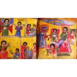 RARE 19TH CENTURY ETHIOPIAN HAND WRITTEN PRAYER BOOK