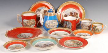 COLLECTION OF 19TH CENTURY PRATT OF FENTON / PRATTWARE