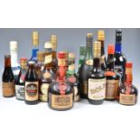 COLLECTION OF 18X ASSORTED BOTTLES OF ALCOHOL