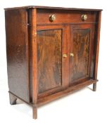 18TH CENTURY BURR ELM IRISH PROVINCIAL CHIFFONIER - DRESSER BASE