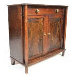 18TH CENTURY BURR ELM IRISH PROVINCIAL CHIFFONIER - DRESSER BASE