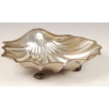 EDWARDIAN HALLMARKED SILVER SCALLOP CENTERPIECE BOWL W. AITKIN