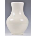 RARE PROTOTYPE WALTER MOORCROFT MONOCHROME BULBOUS VASE