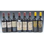 COLLECTION OF 8X BOTTLES OF FRENCH RED WINE