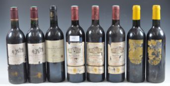 COLLECTION OF 8X BOTTLES OF FRENCH RED WINE