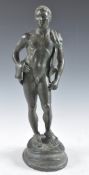 19TH CENTURY NAPOLEONIC GRAND TOUR BRONZE SCULPTURE OF PERSEUS