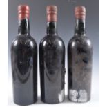 VINTAGE 1960'S UNMARKED BOTTLES OF PORT