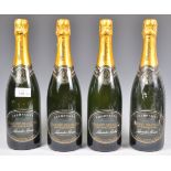 COLLECTION OF 4X CRAMANT GRAND CRU FRENCH CHAMPAGNE