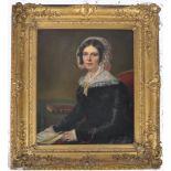 19TH CENTURY VICTORIAN PAINTING OF SARAH LOWE