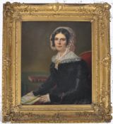 19TH CENTURY VICTORIAN PAINTING OF SARAH LOWE