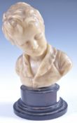 AFTER JEAN ANTOINE HOUDON MAX BUST OF YOUNG ALEXANDRE BRONGNIART