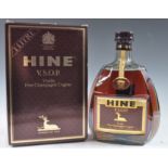 BOXED BOTTLE OF HINE VSOP VIEILLE FINE CHAMPAGNE COGNAC