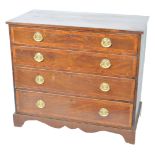 19TH CENTURY BELIEVED GILLOWS VANITY / DRESSING CHEST OF DRAWERS