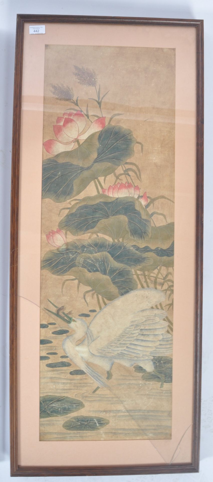 PAIR OF 19TH / 20TH CENTURY JAPANESE WATERCOLOUR PAINTINGS - Bild 4 aus 7