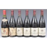 COLLECTION OF 6X BOTTLES OF CHATEAUNEUF DU PAPE WINE