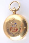 18CT GOLD HALLMARKED VICTORIAN SOVEREIGN HOLDER