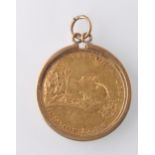 A VICTORIAN FULL SOVEREIGN DATED 1892