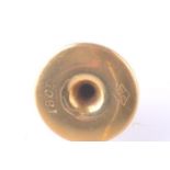 18CT GOLD BUTTON STUD MARKED 18CT WEIGHT 1.2G